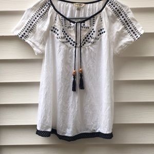 Boho Lucky Brand Top.